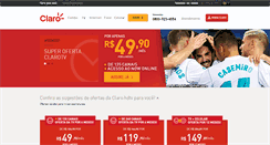 Desktop Screenshot of clarotv.claro.com.br